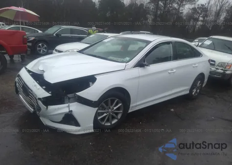 2019 Hyundai Sonata Se z USA, uszkodzony, nr VIN 5NPE24AF6KH738689